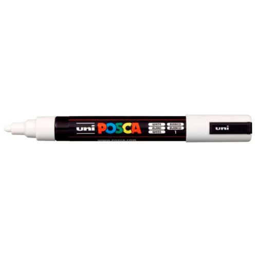 Marcador uni-ball posca pc-5m branco , UNI , MARCUNI049 , 4902778916254